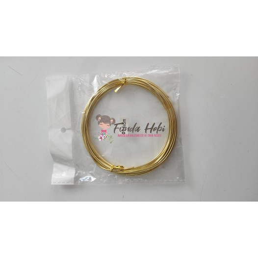 Tricotin/Amigurumi Teli-1.5 mm Gold